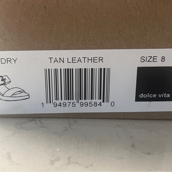 Dolce Vita Landry size 8 new with box tan - Picture 3 of 3